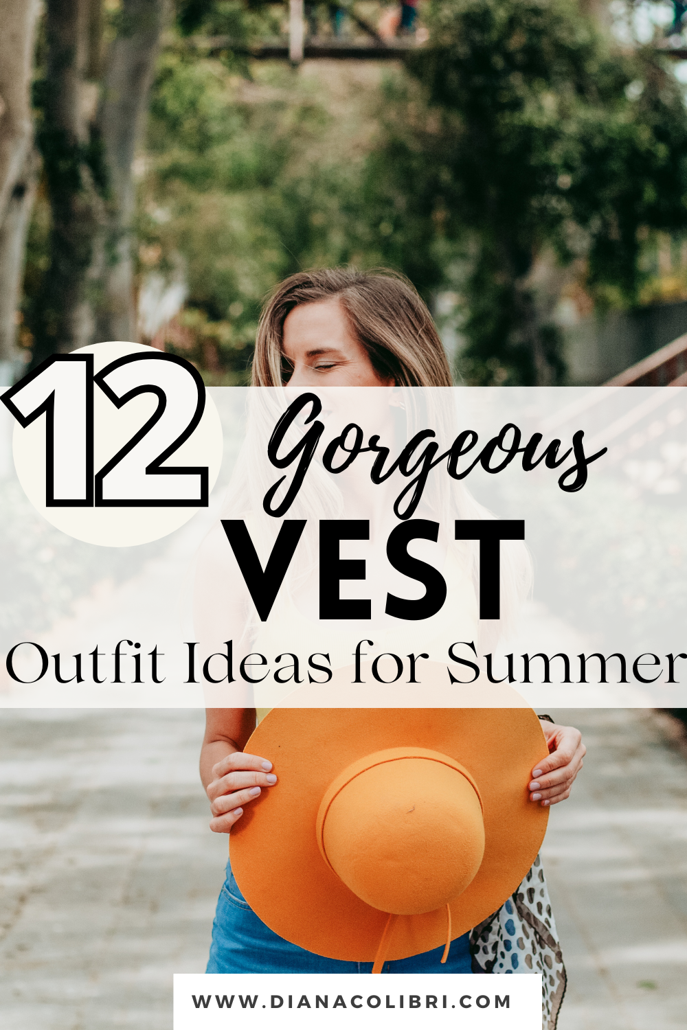 12 Casual Chic Vest Outfits to Wear this Summer