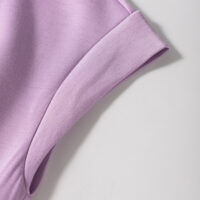 Orchid Bouquet Short Sleeve Zipper Collared Elastic High Waist Romper - Image 8