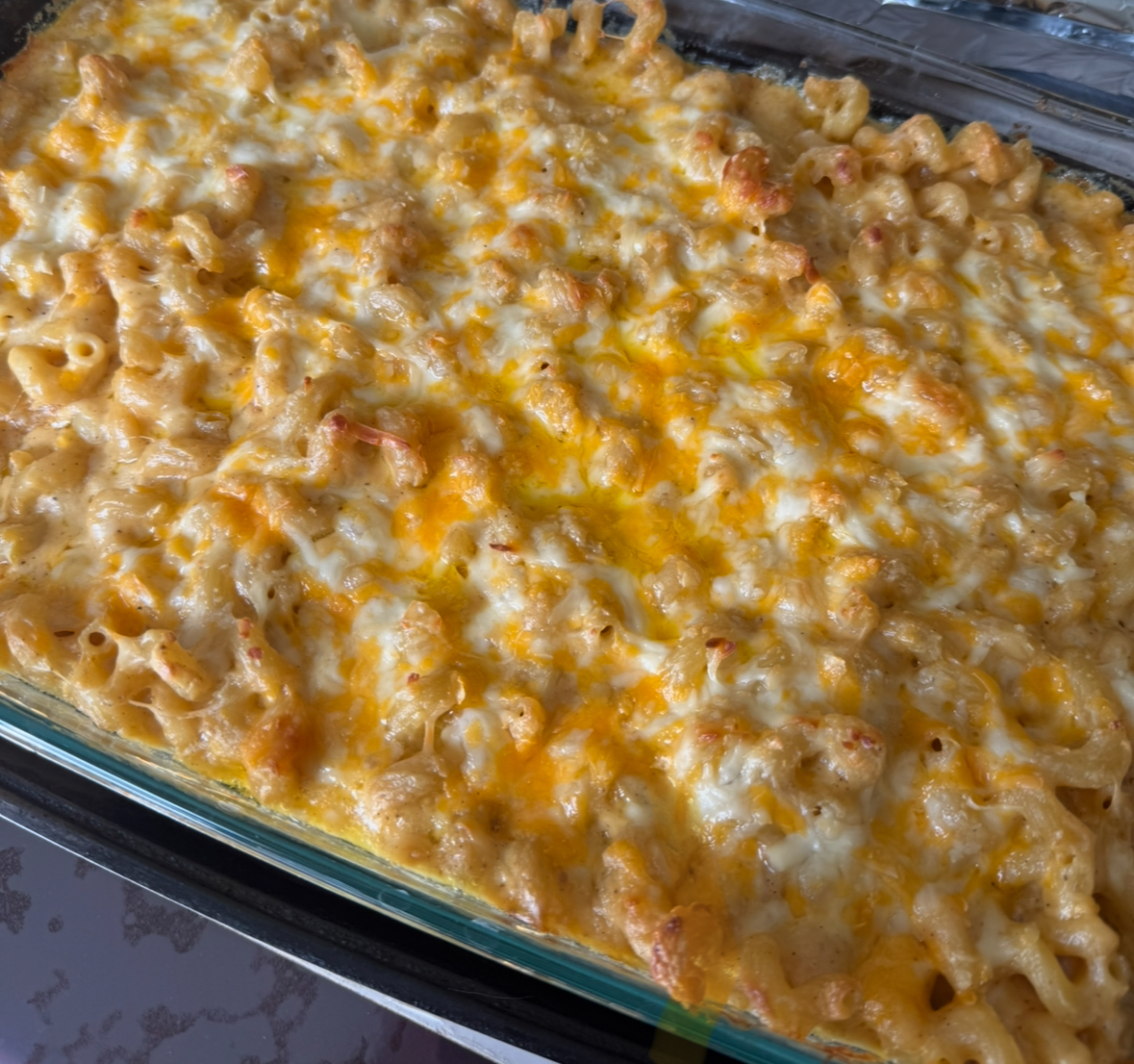 tini's mac and cheese bake