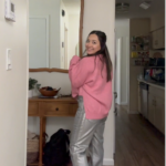 metallic pants new years eve outfit