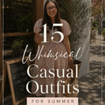15 whimsical casual outfits for summer pinterest pin 1